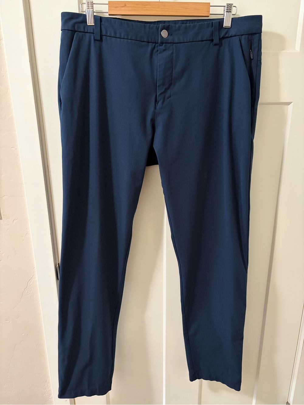 Lululemon Commission Warpstreme Classic Fit Pant 32", Navy Blue, Size 36